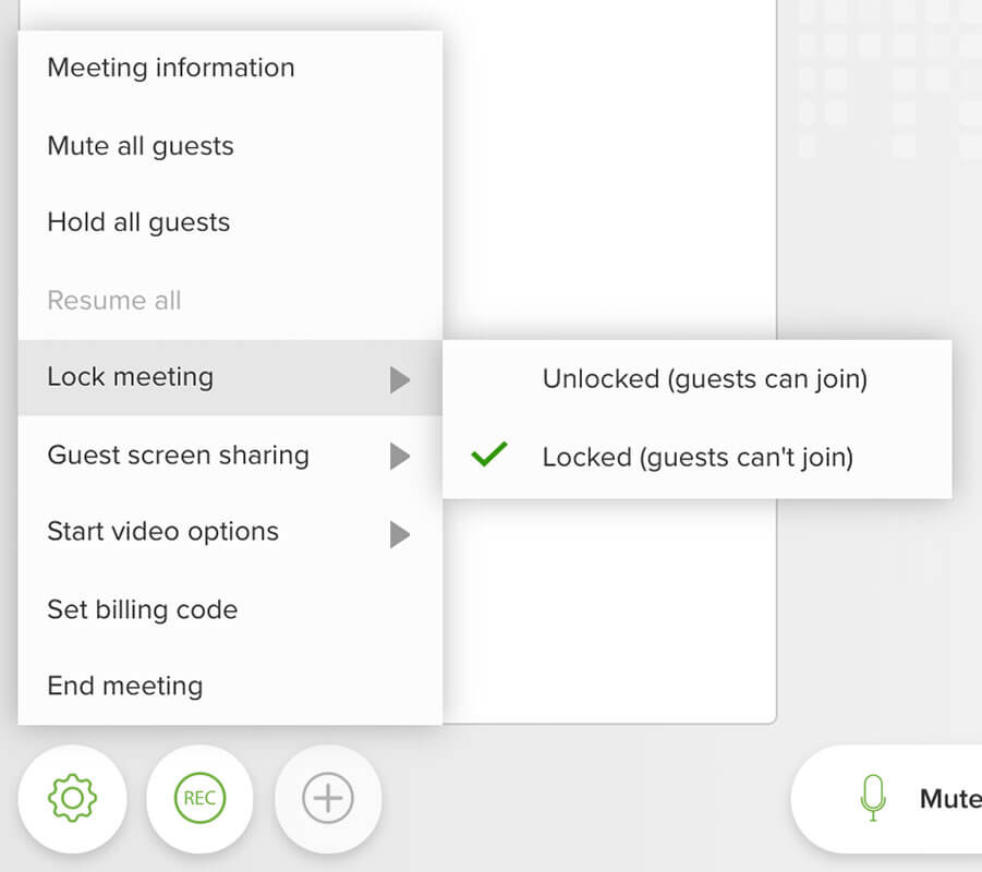 Locking/Unlocking Meeting Rooms